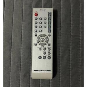 Sharp RRMCGA003SJSA Audio System Remote Control Genuine OEM Replacement